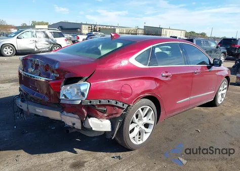 2017 Chevrolet Impala 2Lz из США, поврежденный, VIN 2G1145S3XH9176156